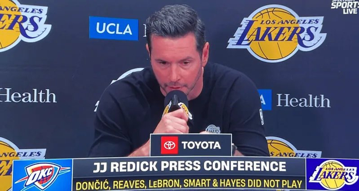 雷迪克赛后杀疯了！不满范德彪、艾顿与八村垒表现，季后赛咋办？|贾里德·范德比尔特|俄克拉荷马雷霆队|JJ-雷迪克|洛杉矶湖人队|八村塁_新浪体育_新浪新闻